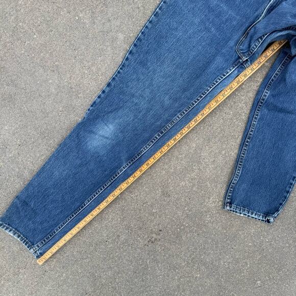 Vintage 90’s Levi's 512 Slim Fit Tapered Leg Mom Blue Jeans Stone Washed 14 Reg - Picture 11 of 11